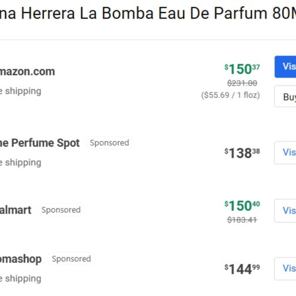 Carolina Herrera La Bomba Eau de Parfum 80ml / 2.7oz Women’s Perfume/New in Box - Picture 7 of 7